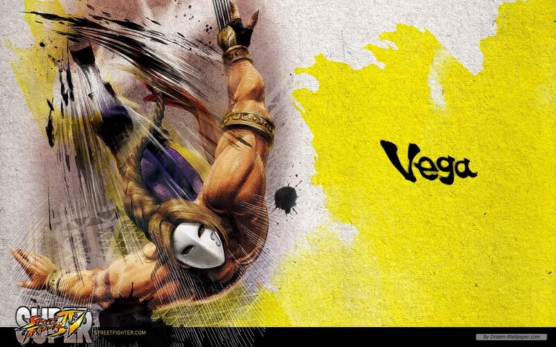 Vega Character in Action — Yellow