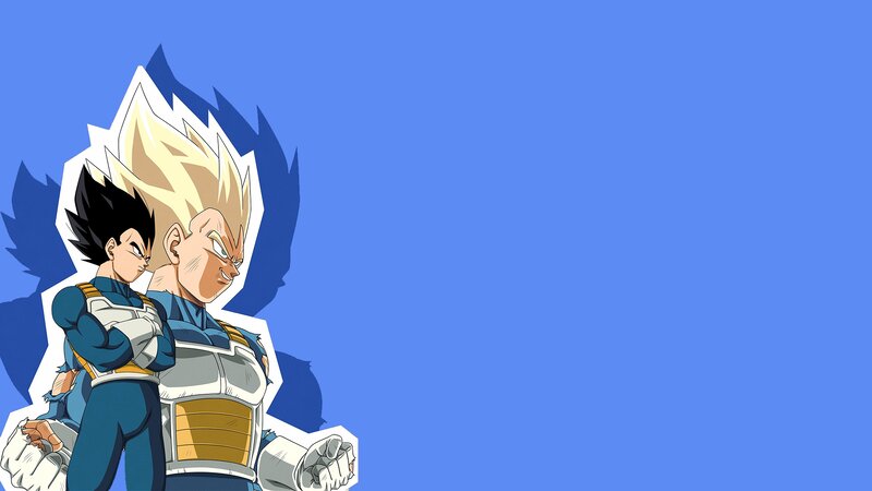 Vegeta and Goku in Armor