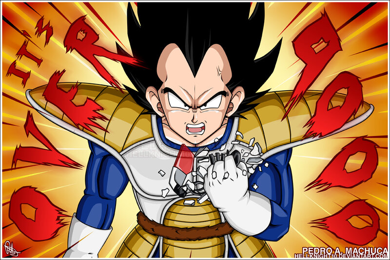 Vegeta breaking armor