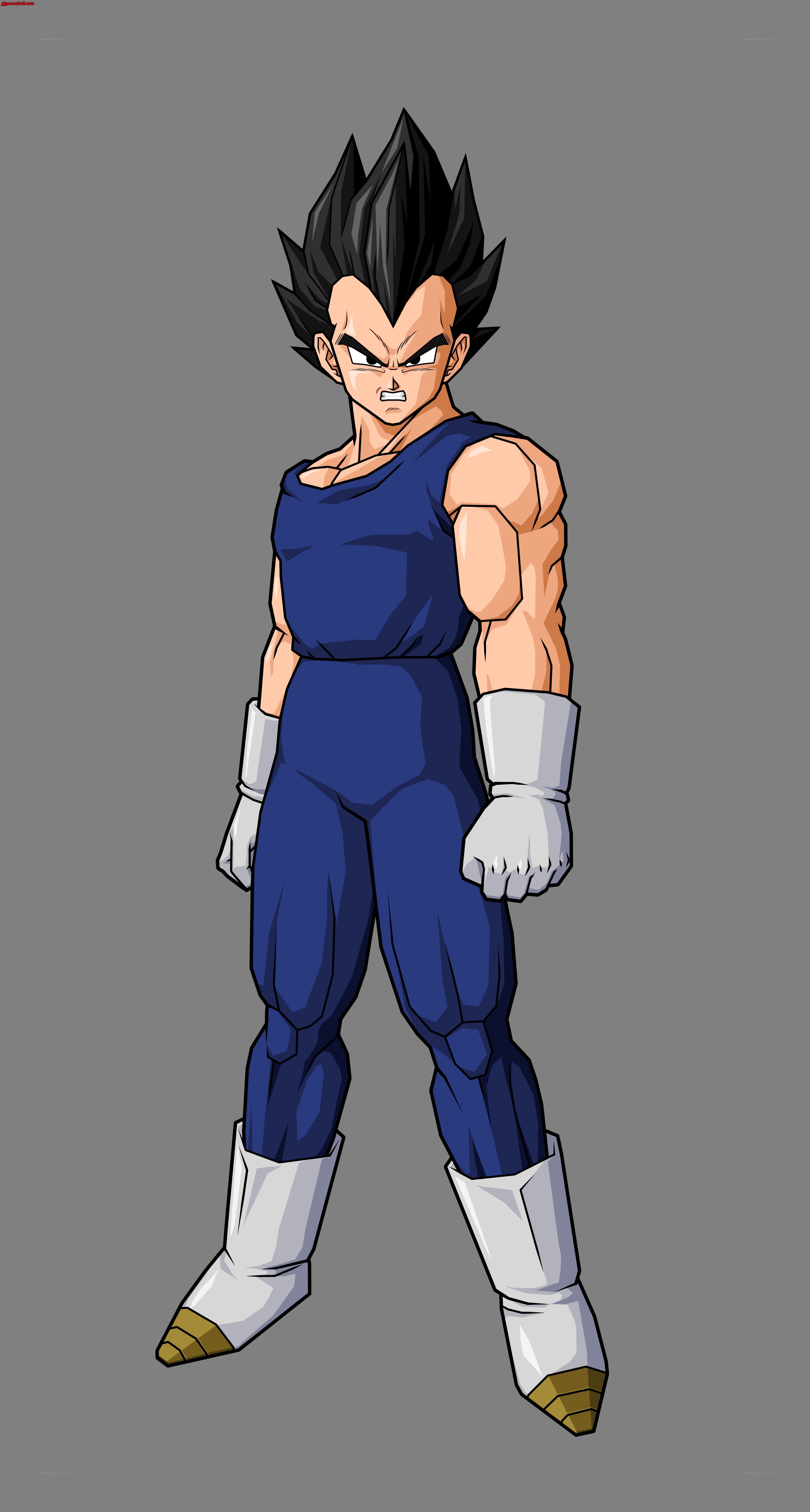 Vegeta character design