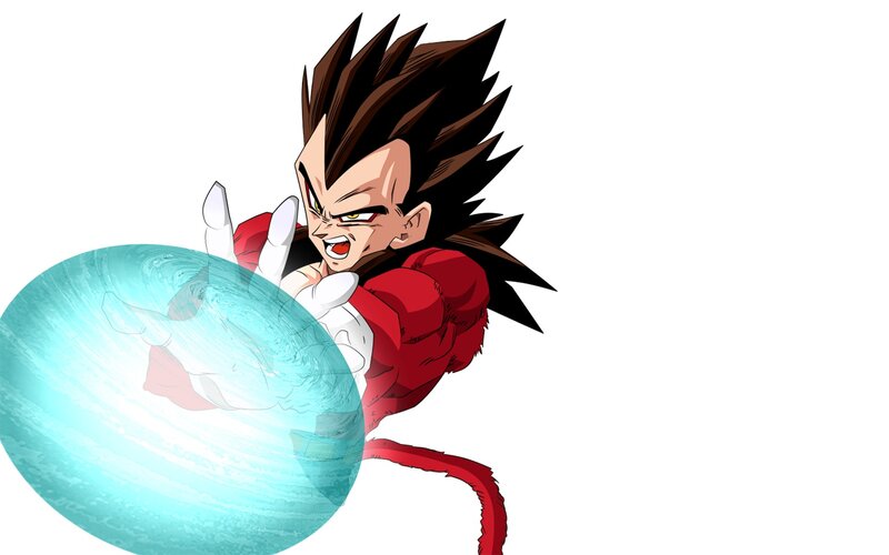 Vegeta Charging Energy Ball
