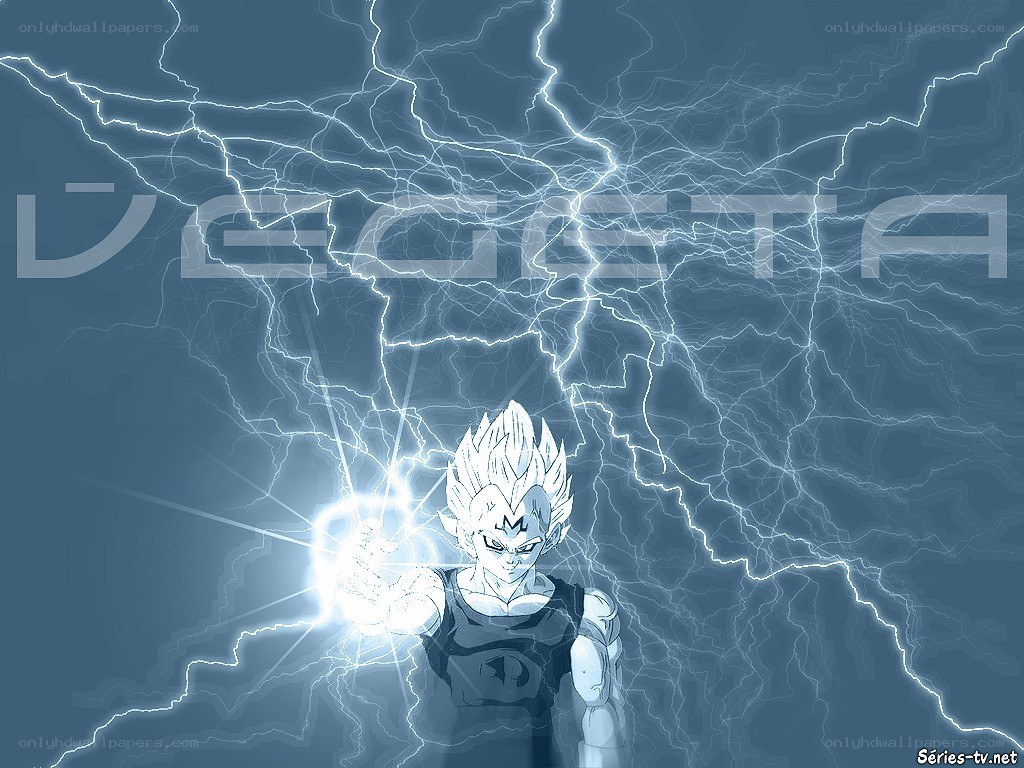 Vegeta charging energy blast