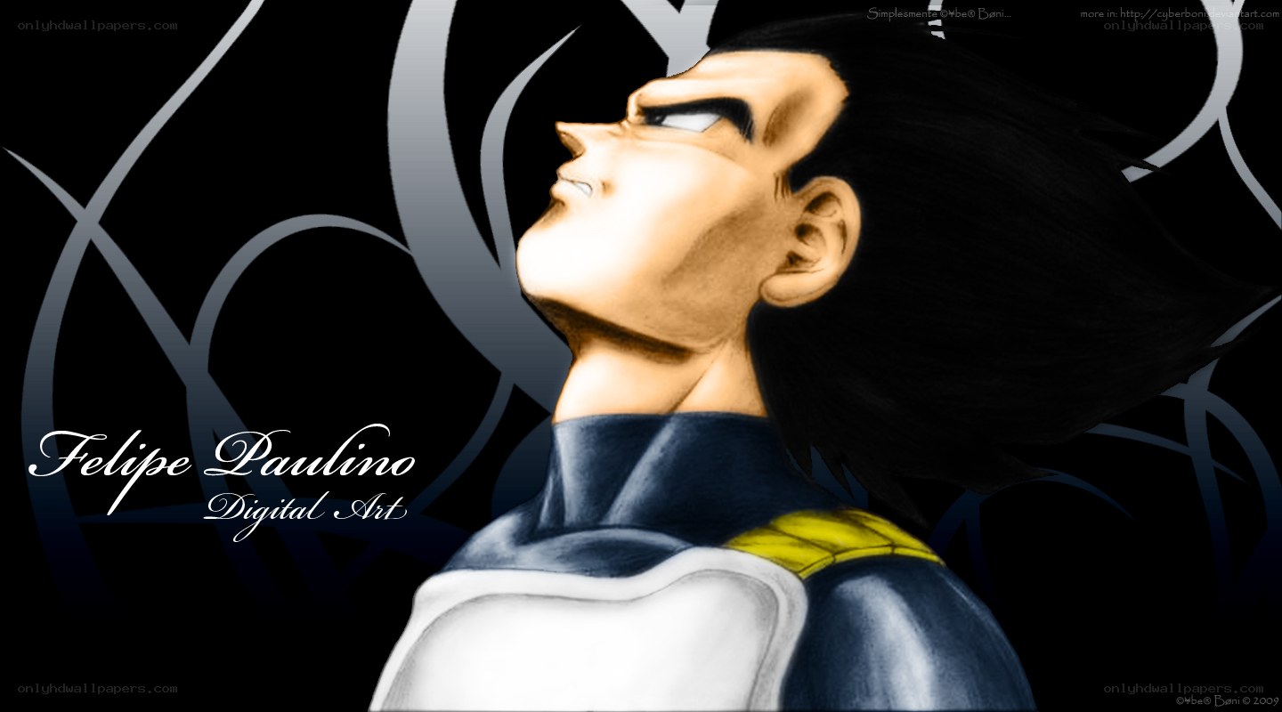 Vegeta digital art
