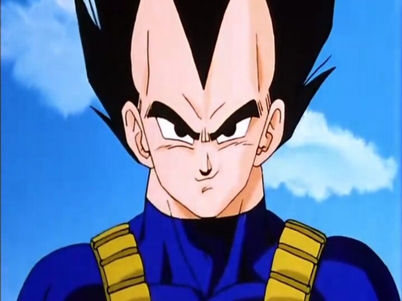 Vegeta from Dragon Ball — Blue