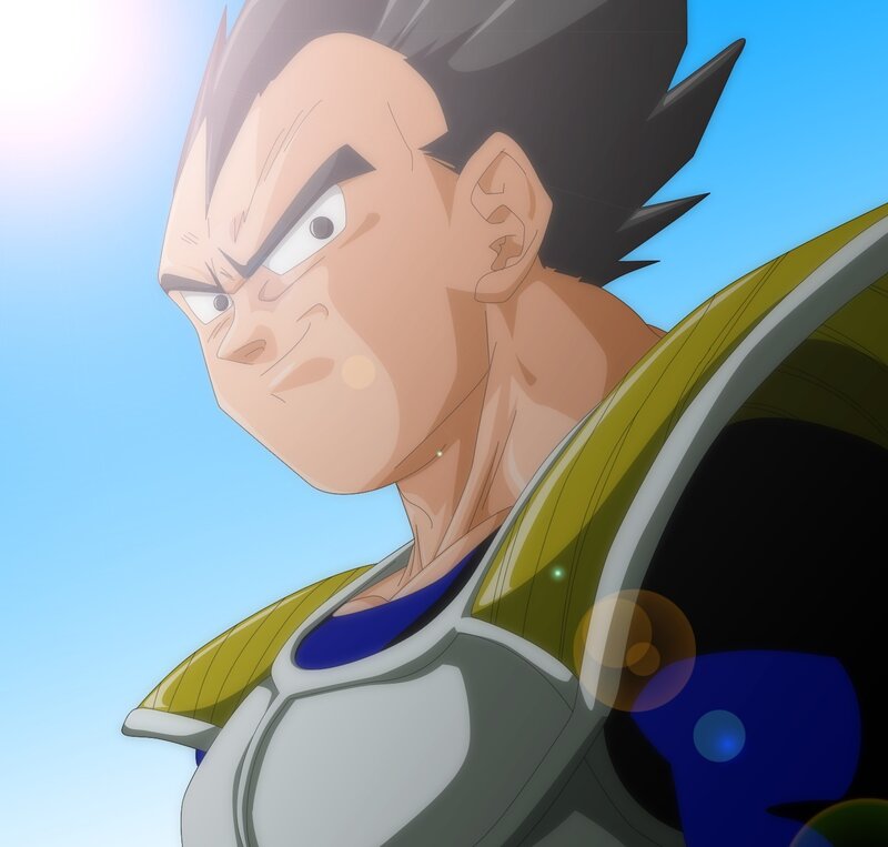 Vegeta in armor