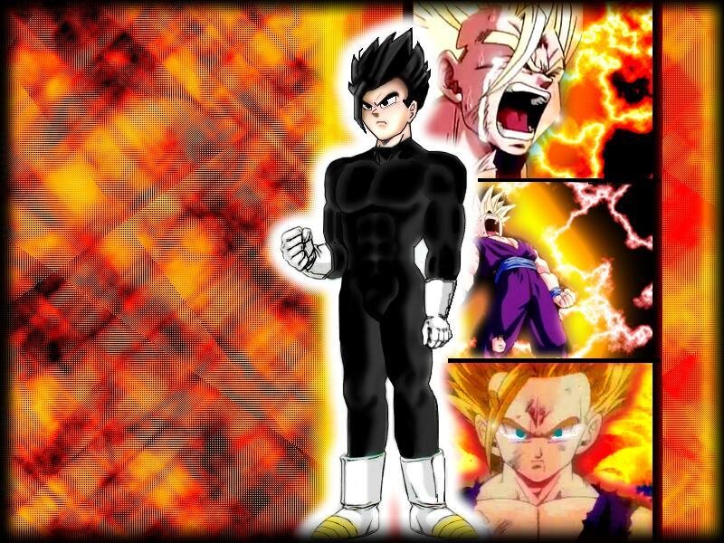 Vegeta in Black Outfit