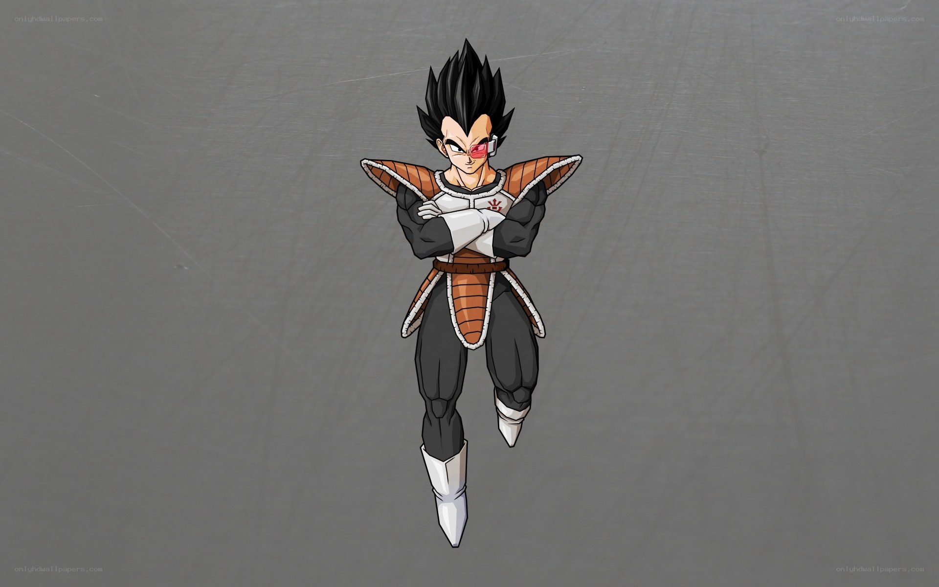 Vegeta in Saiyan armor