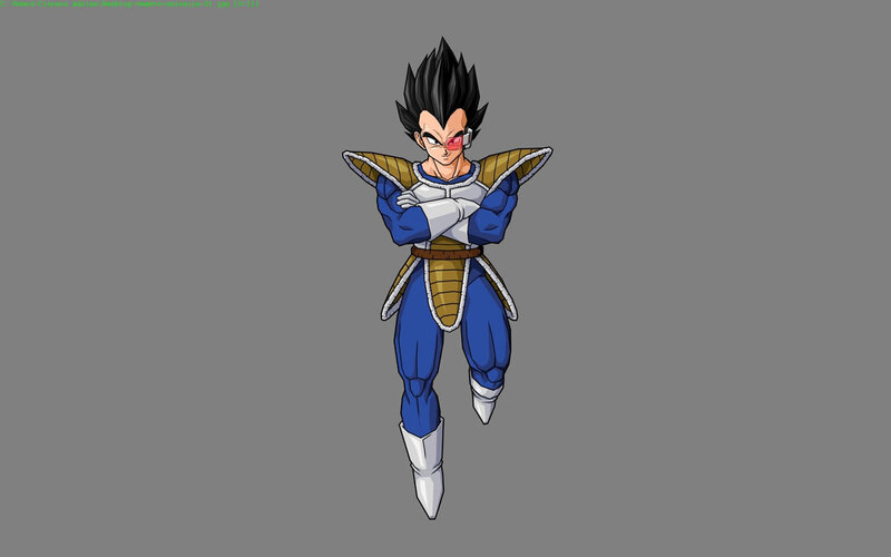 Vegeta in Saiyan Armor — Blue