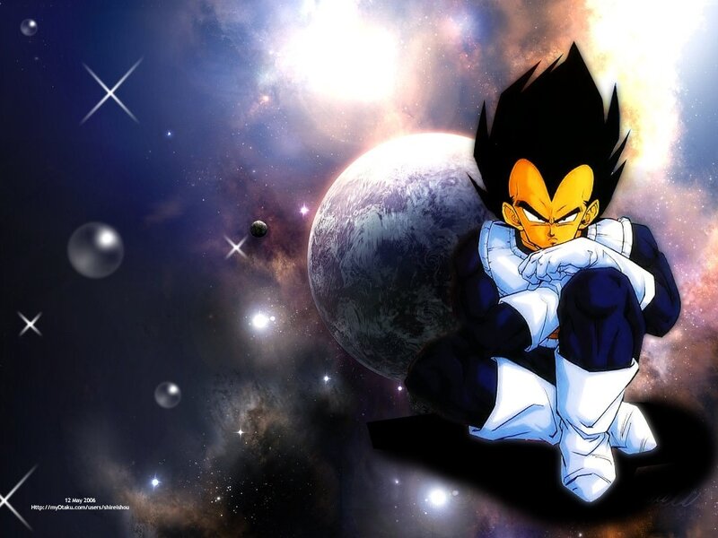 Vegeta in space