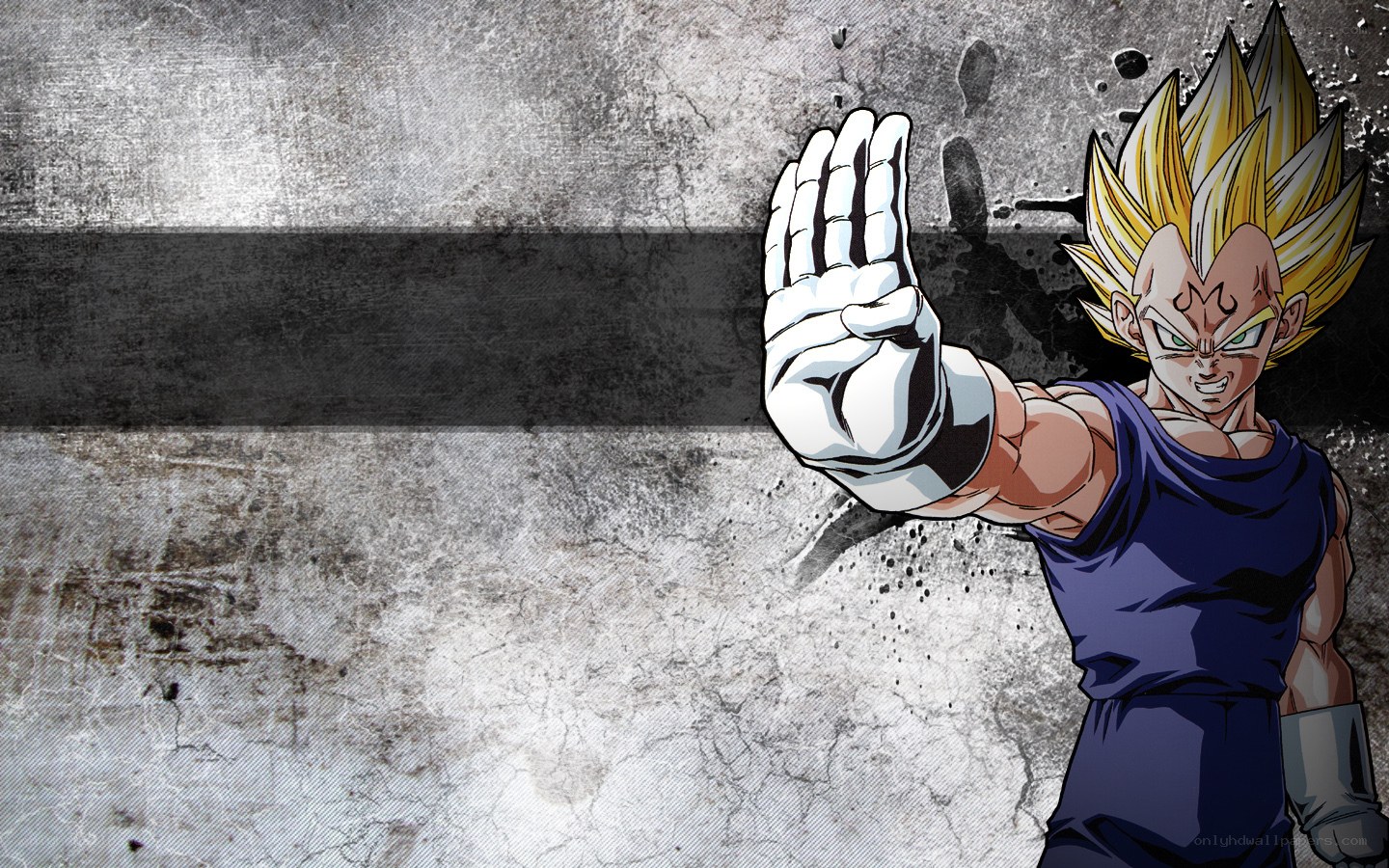 Vegeta in Super Saiyan form