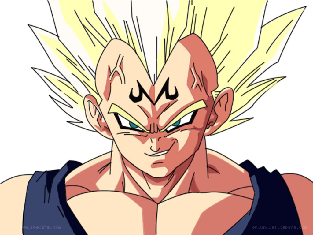 Vegeta in Super Saiyan form