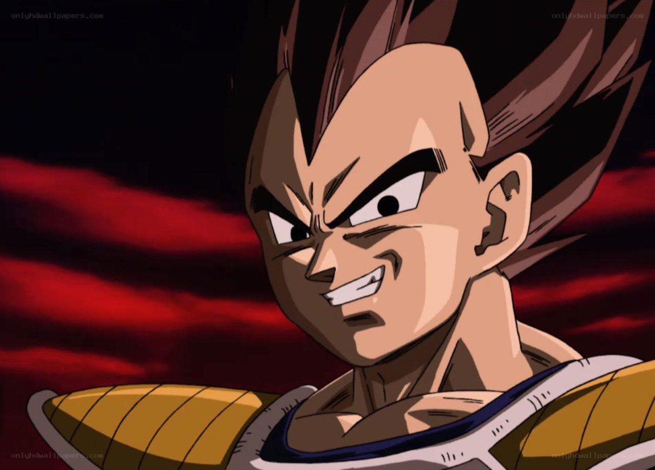 Vegeta in Super Saiyan form