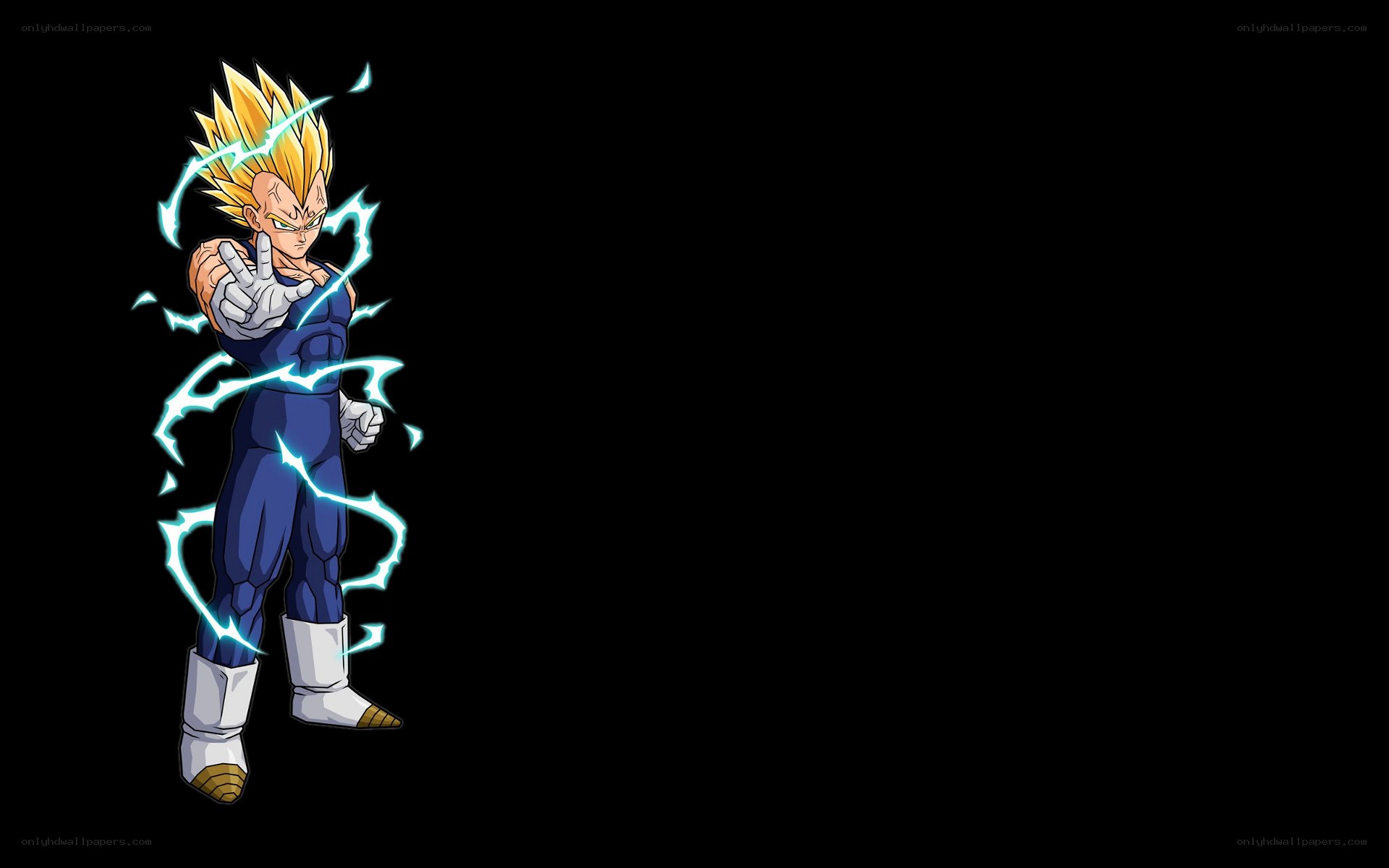 Vegeta in Super Saiyan form