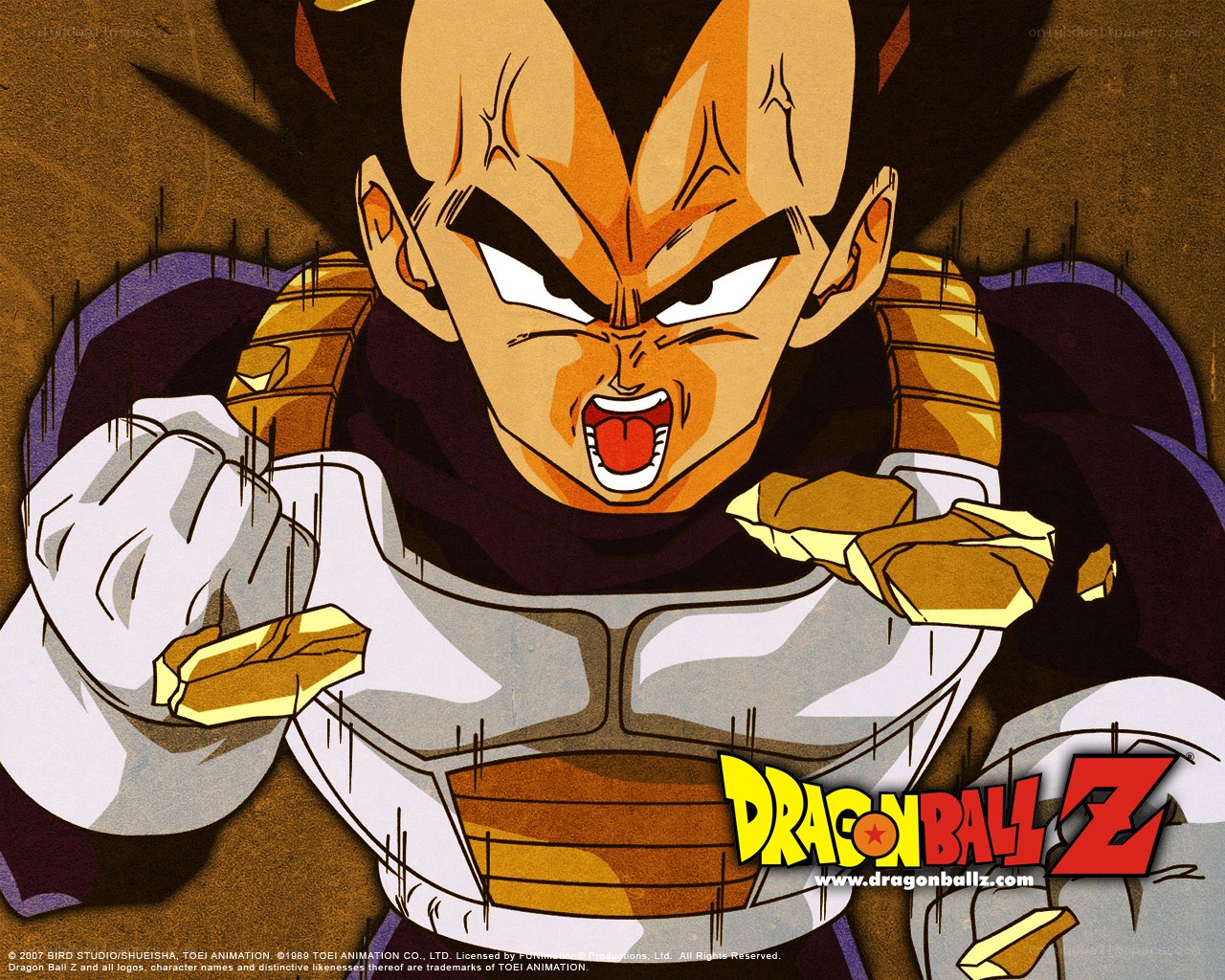 Vegeta in Super Saiyan form