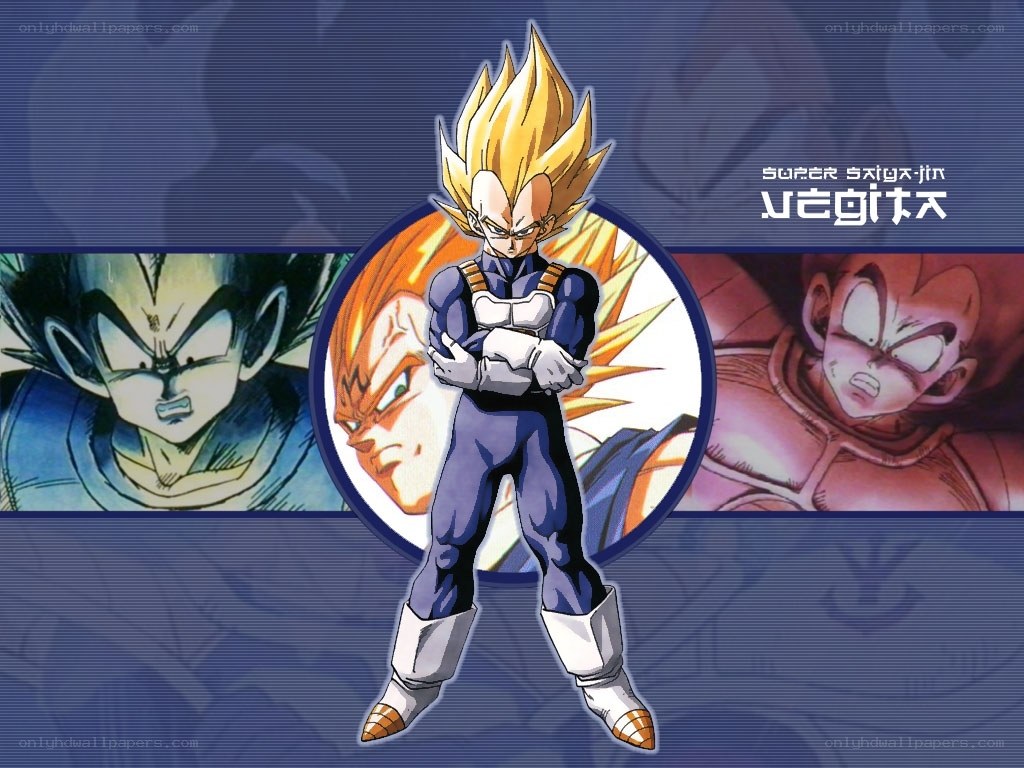 Vegeta in Super Saiyan form