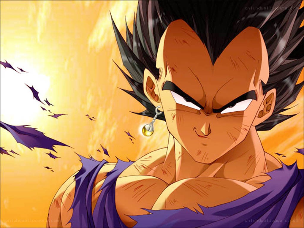 Vegeta in Super Saiyan form