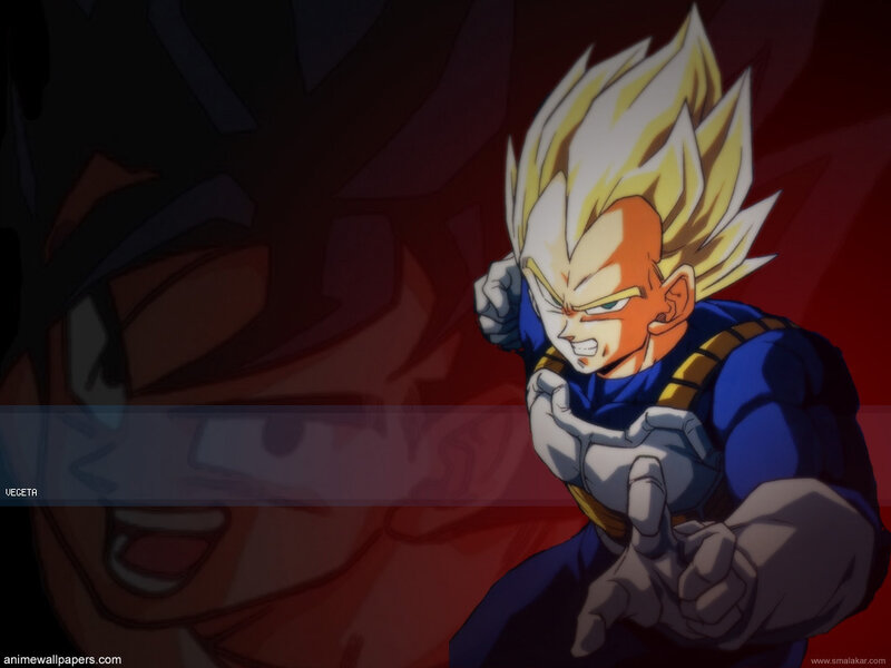 Vegeta in Super Saiyan form