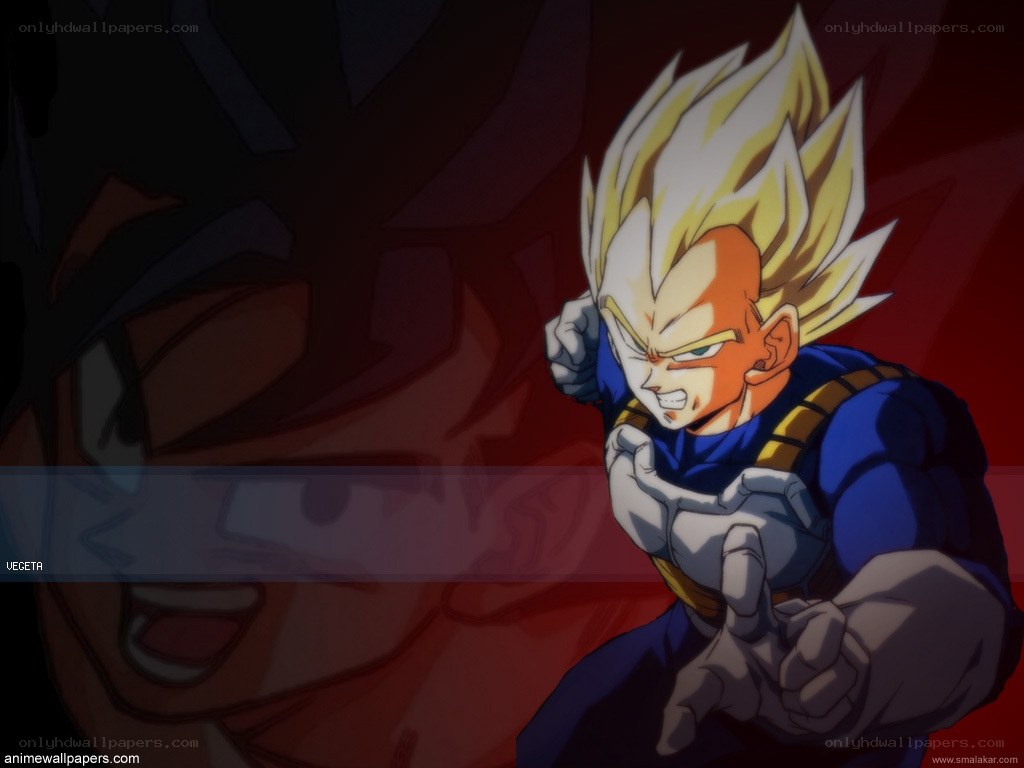 Vegeta in Super Saiyan form