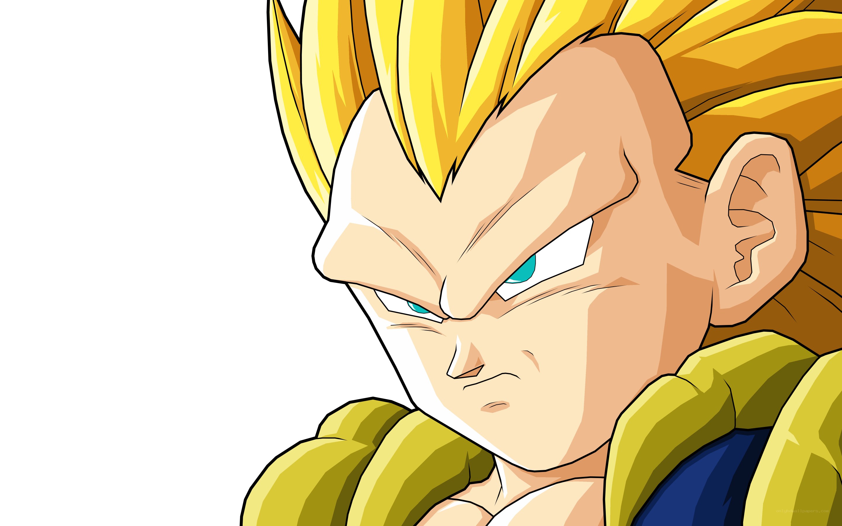 Vegeta in Super Saiyan form