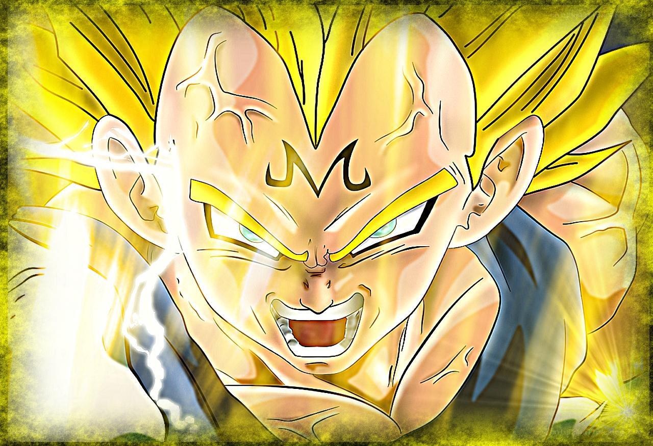 Vegeta in Super Saiyan form