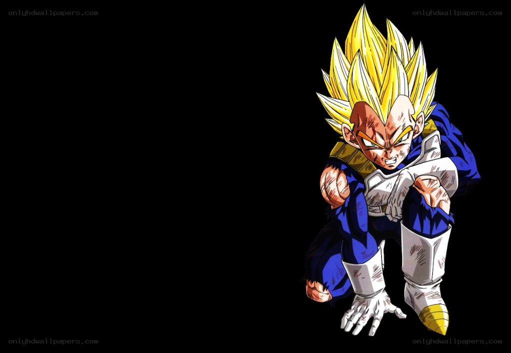 Vegeta in Super Saiyan form