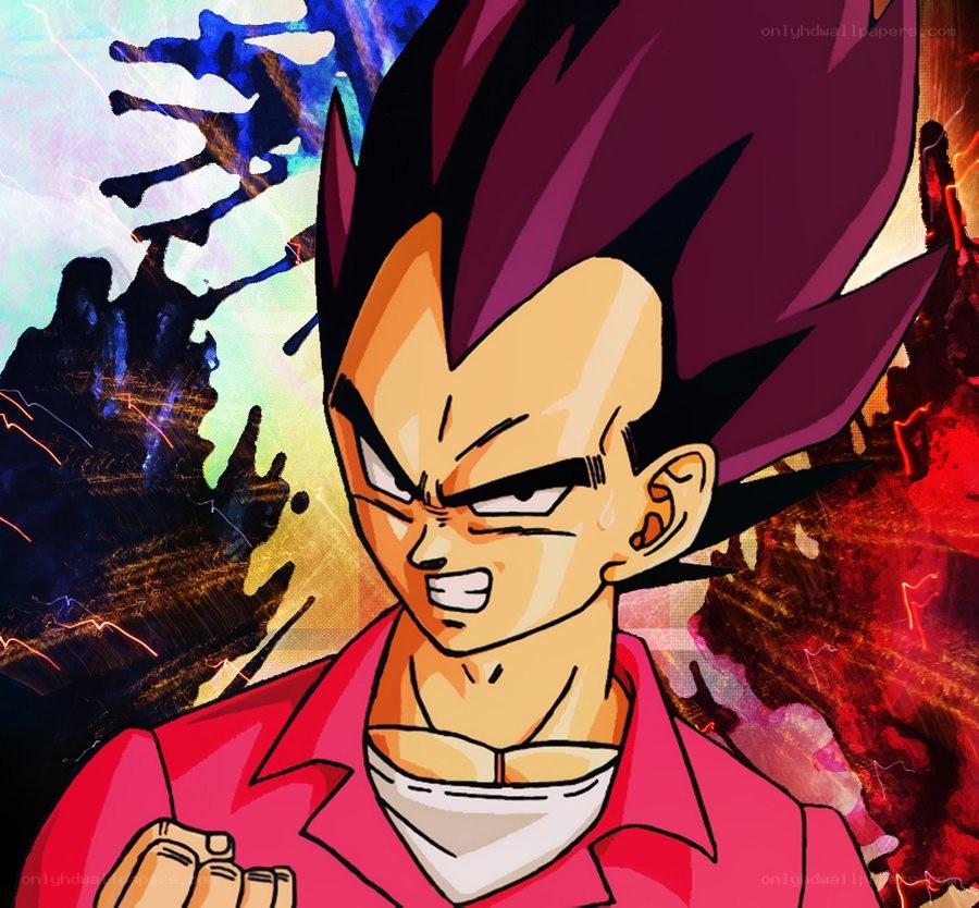 Vegeta in Super Saiyan form