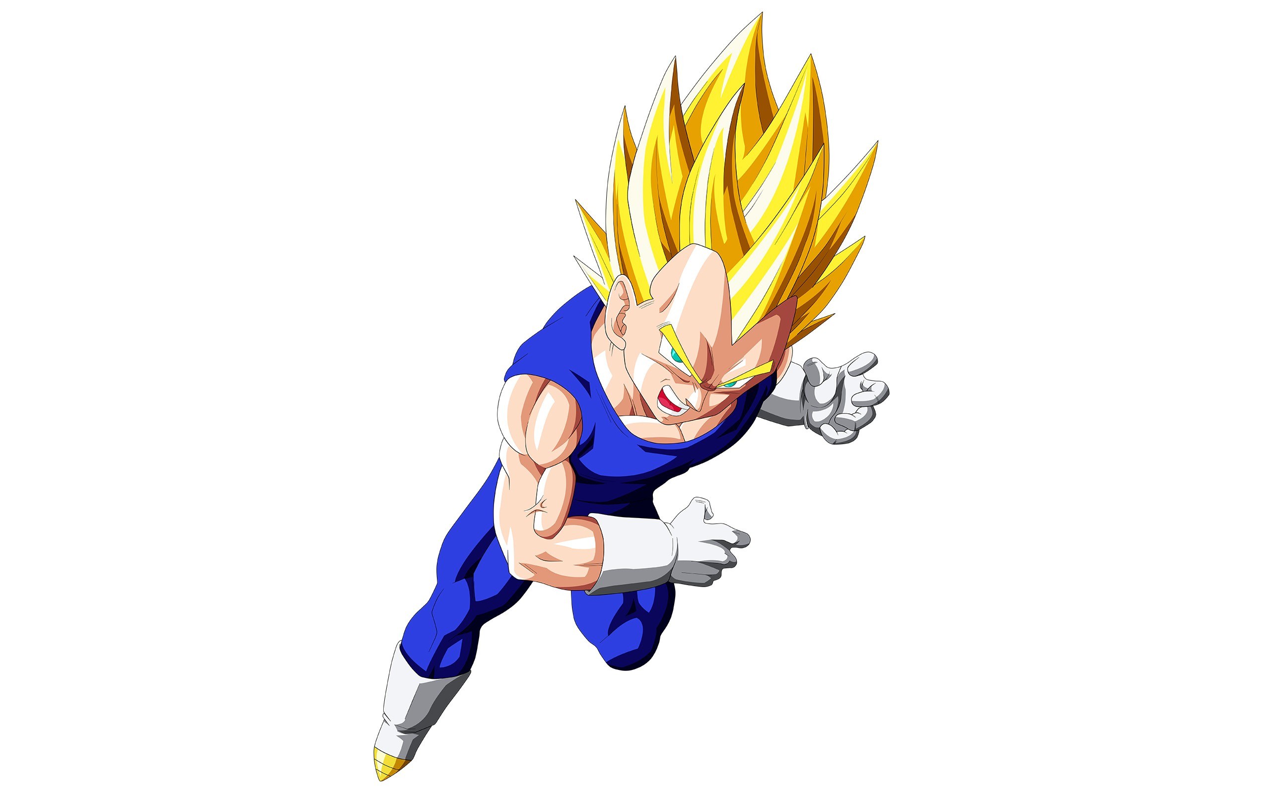 Vegeta in Super Saiyan form