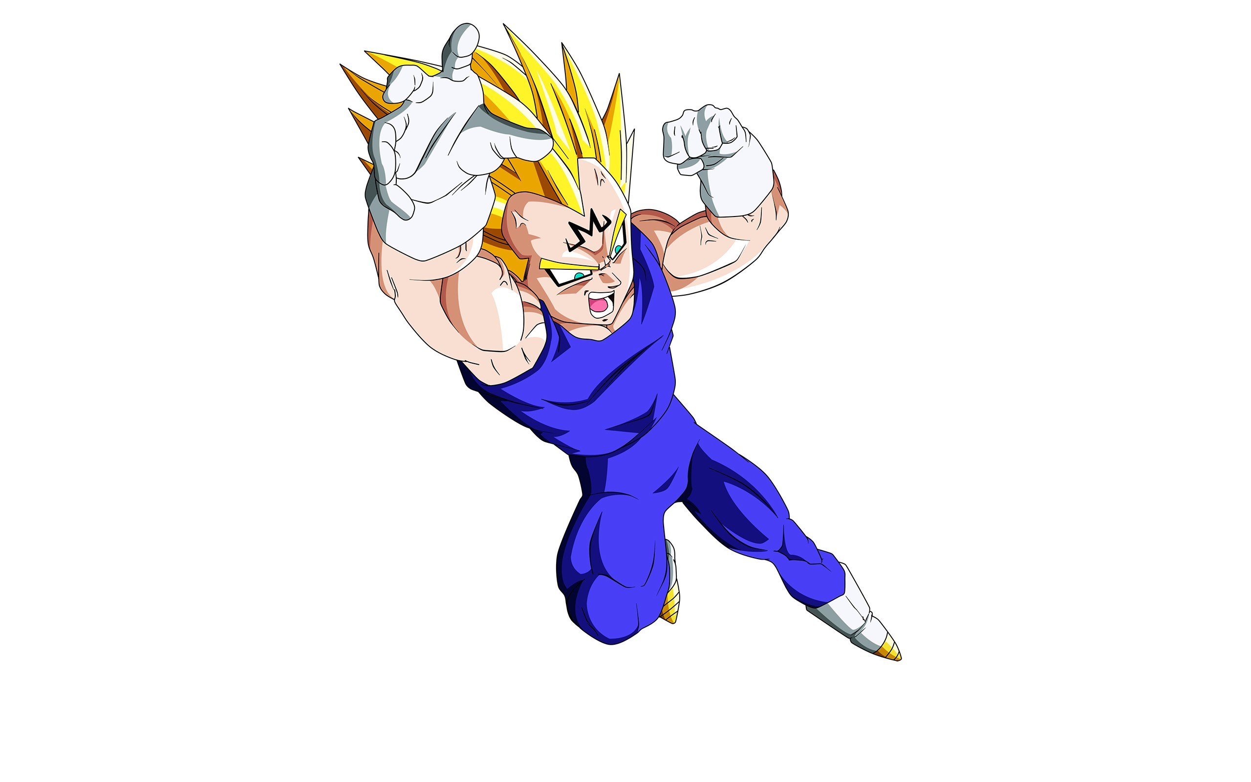 Vegeta in Super Saiyan form