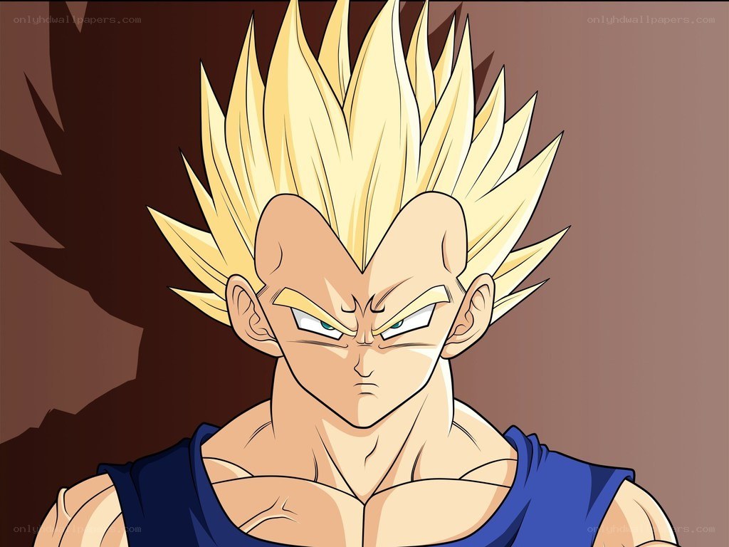 Vegeta in Super Saiyan form