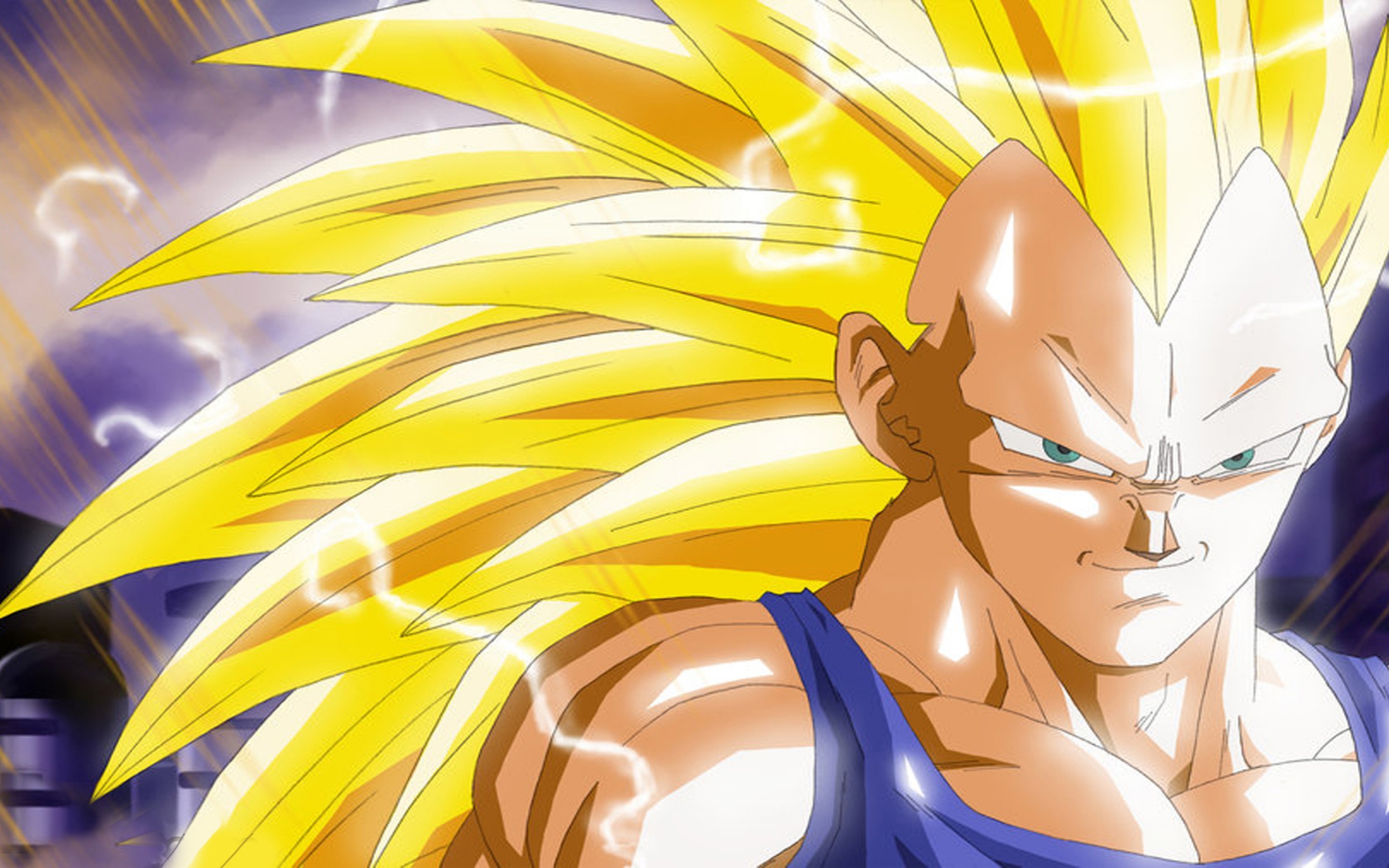 Vegeta in Super Saiyan form