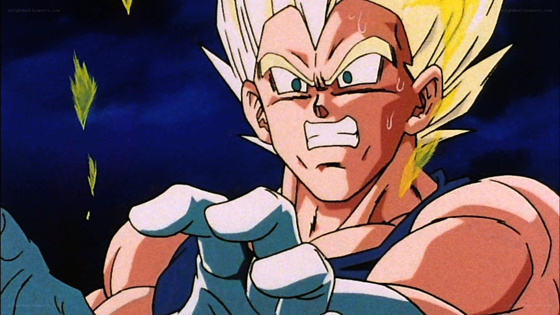 Vegeta in Super Saiyan form