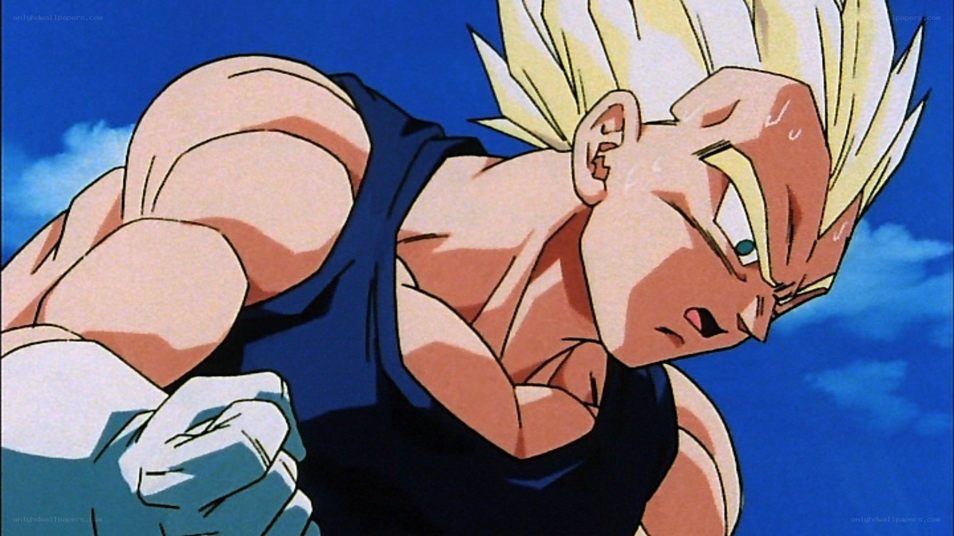 Vegeta in Super Saiyan form