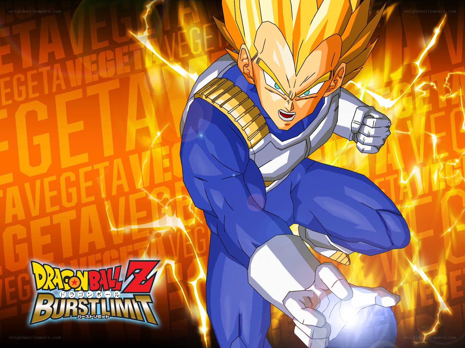 Vegeta in Super Saiyan form