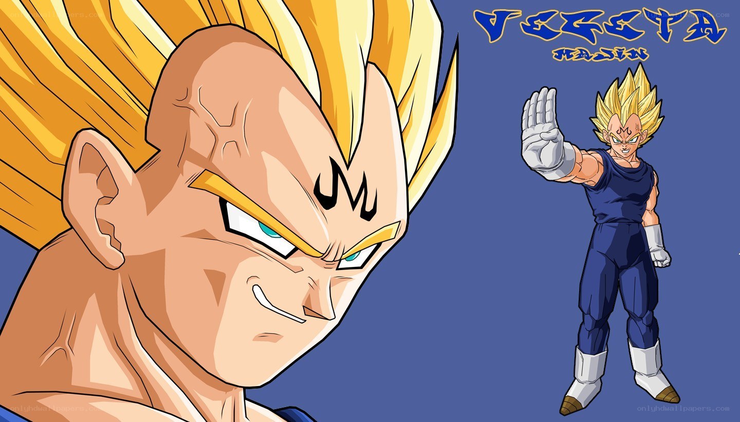 Vegeta in Super Saiyan form