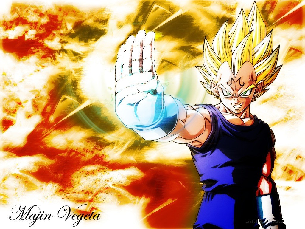 Vegeta in Super Saiyan form