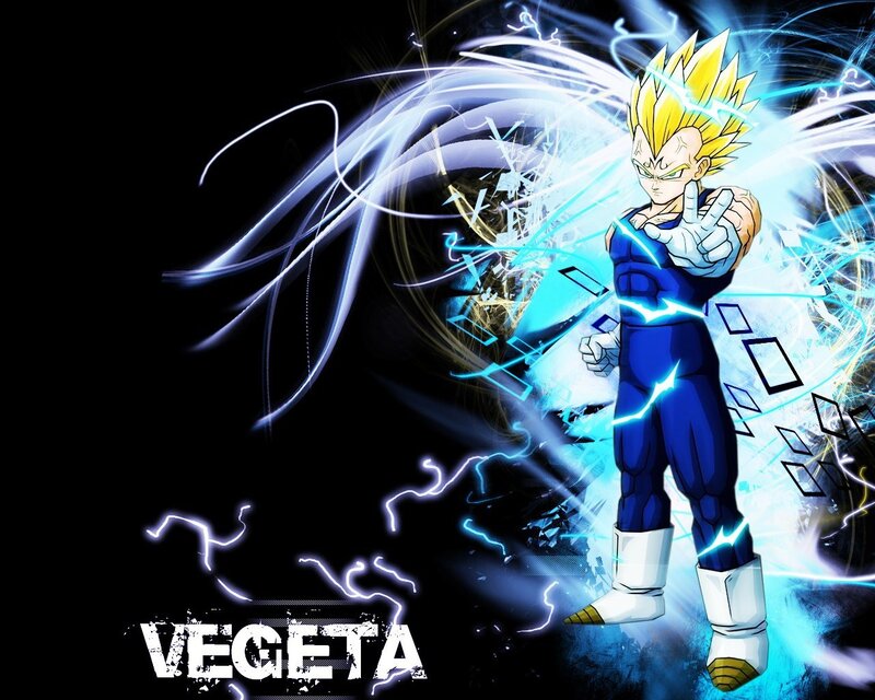 Vegeta in Super Saiyan form