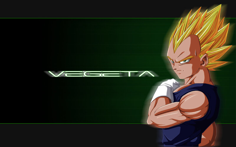 Vegeta in Super Saiyan form