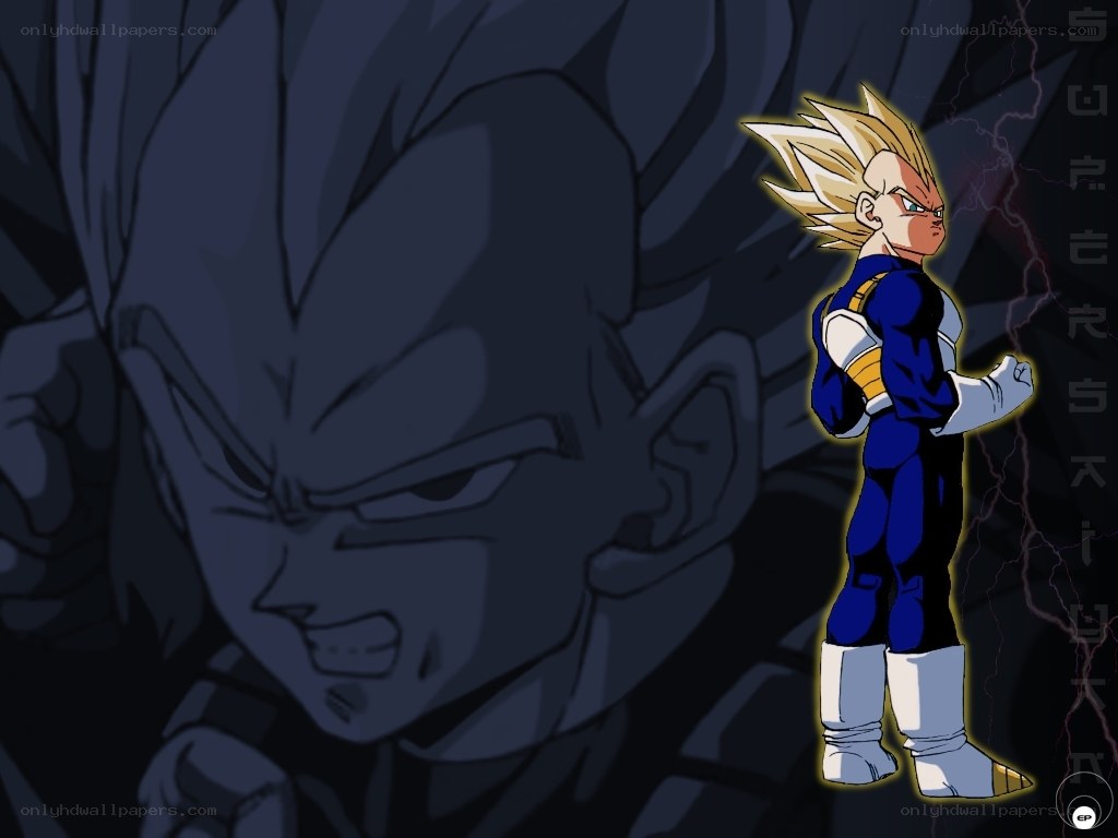 Vegeta in Super Saiyan form
