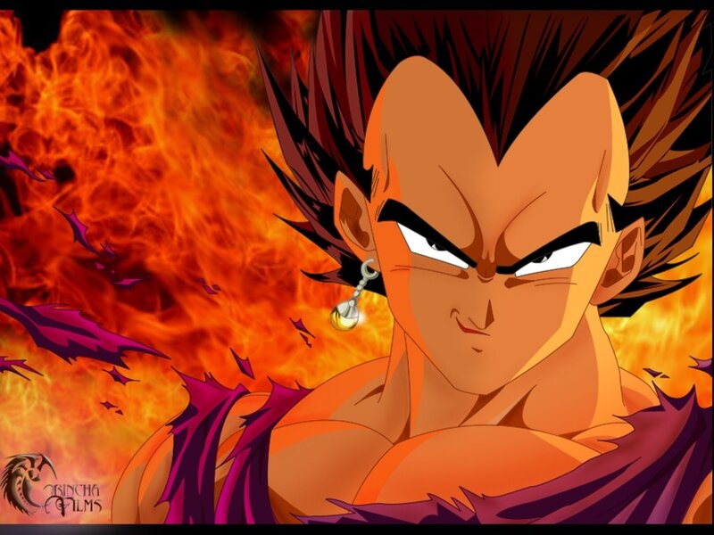 Vegeta in Super Saiyan Form — Orange
