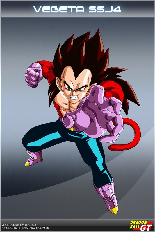 Vegeta Super Saiyan 4