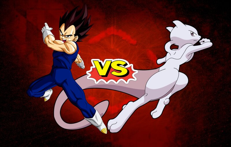 Vegeta Vs Mewtwo