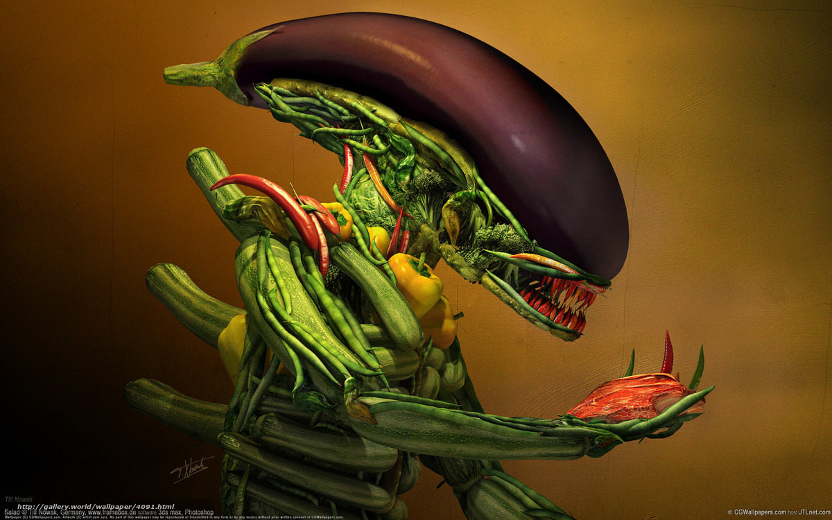 vegetable alien creature