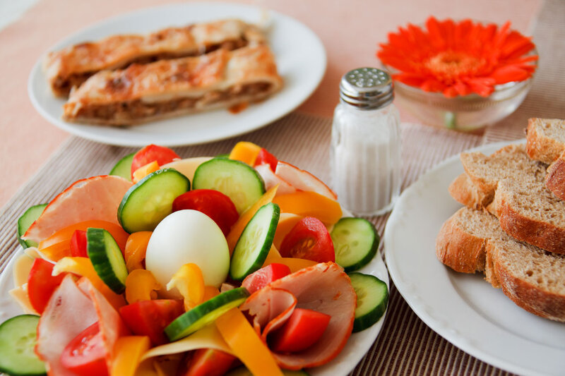 Vegetable and Ham Salad
