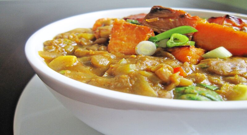 Vegetable Curry in Bowl