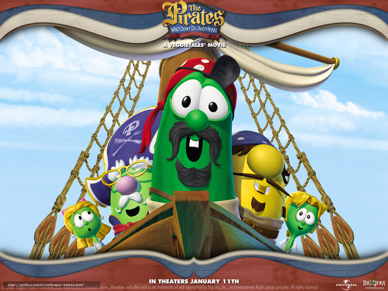 Vegetable Pirates on Ship