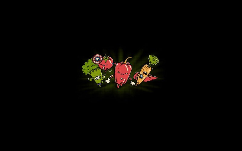 Vegetable Superheroes