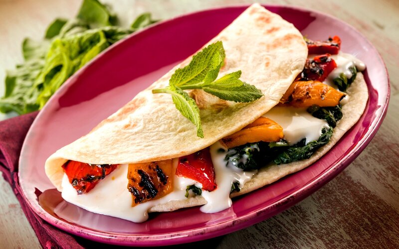 Vegetable Tortilla Wrap