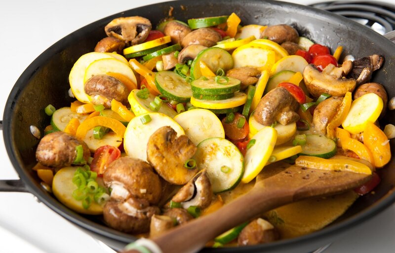 Vegetables in a Pan