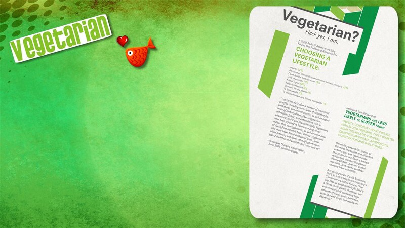 Vegetarian Lifestyle Infographic
