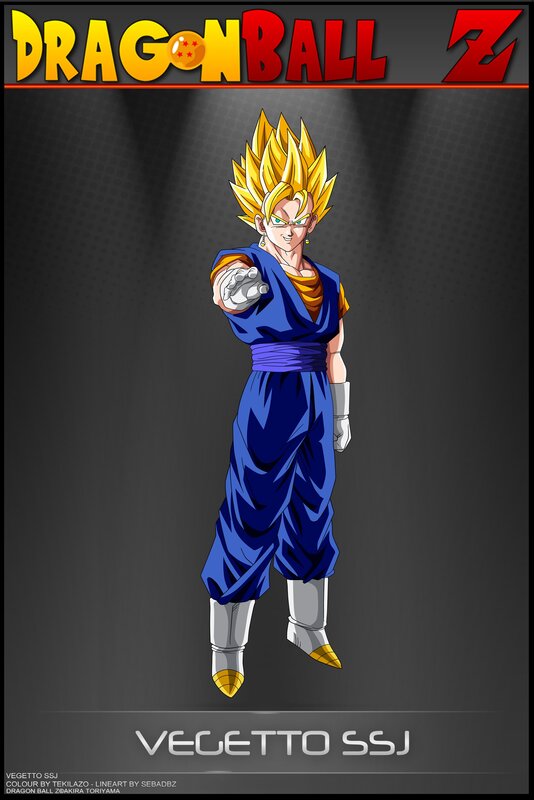 Vegetto in Super Saiyan form